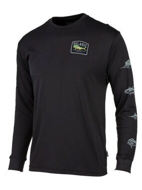 Pelagic Aquatek Long sleeve shirt blk